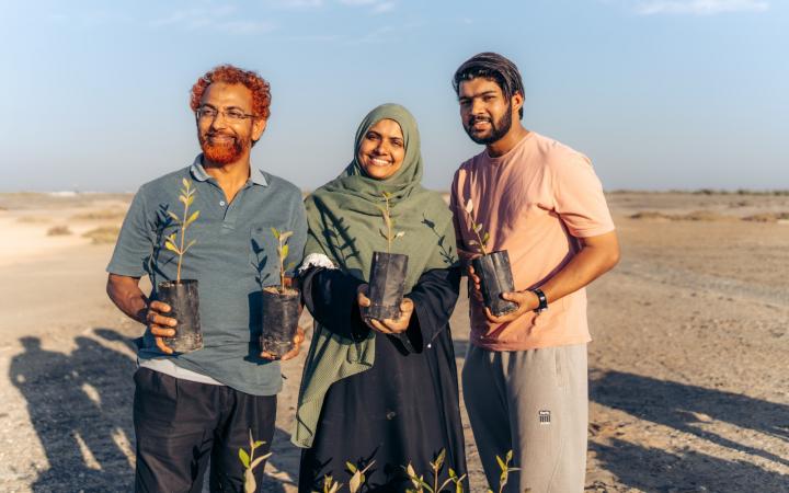 Khor Kalba mangrove planting